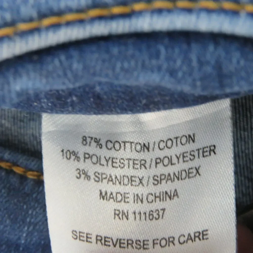 Meritage High Rise Dark Wash Skinny Jeans Size 28